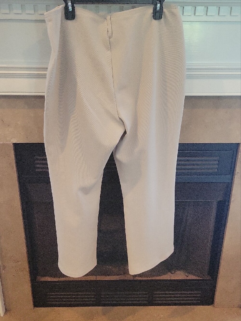 Joe Benbasset Cream Straight-Leg Work Trousers - Picture 6 of 6